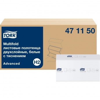 Листовые полотенца TORK MULTIFOLD H2 (21 пачек в уп.) Листовые полотенца TORK MULTIFOLD H2 (21 пачек в уп.)