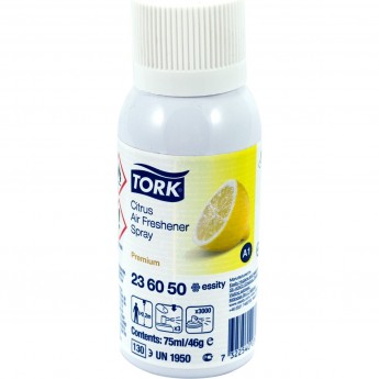 Освежитель TORK Premium 75мл, цитрусовый ''SCA'' 1/12